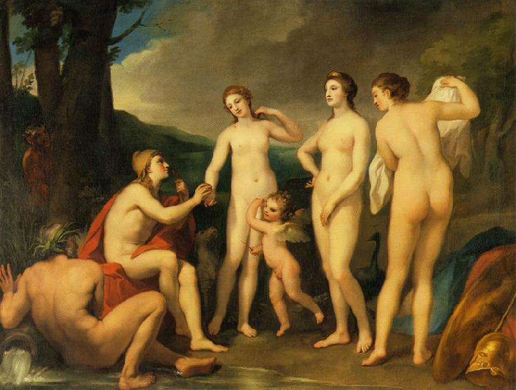 Anton Raphael Mengs The Judgment of Paris Sweden oil painting art